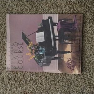 Alfred's basic adult piano course book level 1